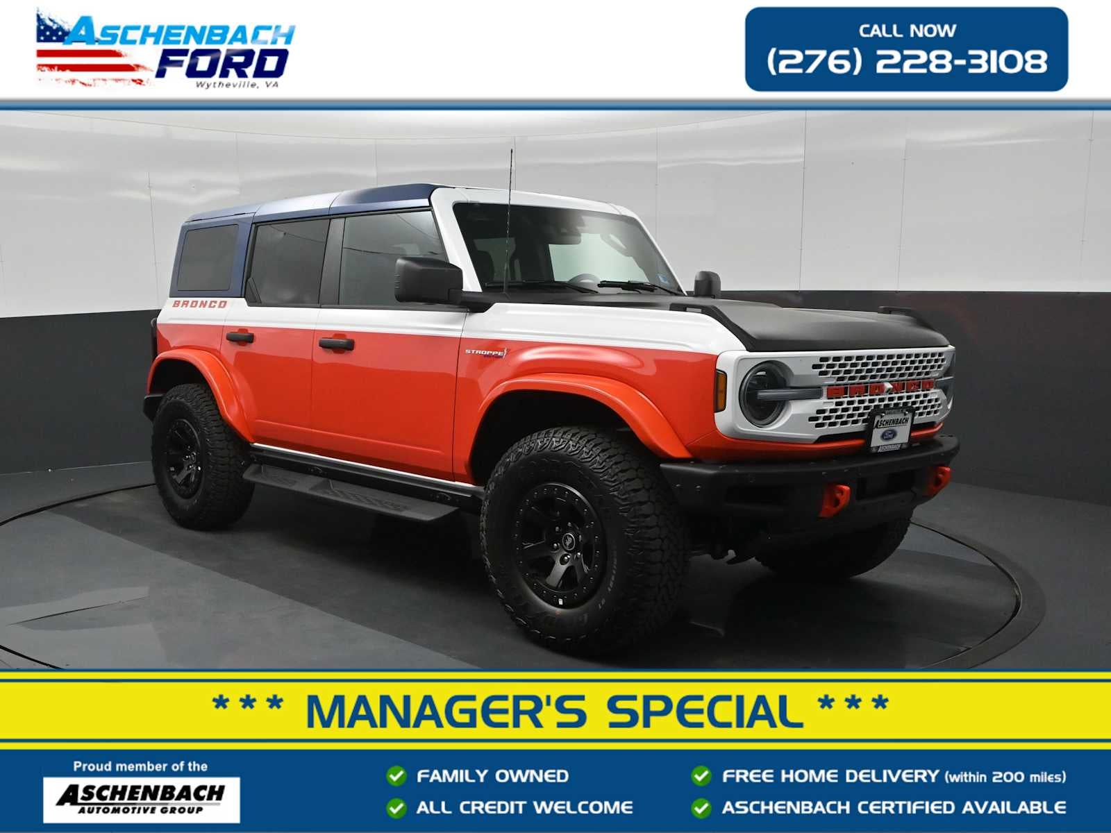2026 Ford Bronco Stroppe Edition