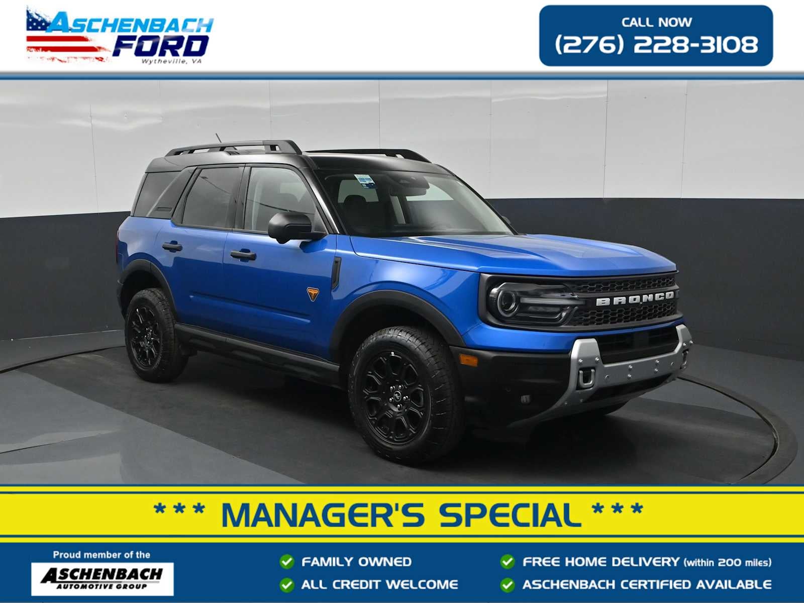 2025 Ford Bronco Sport Badlands
