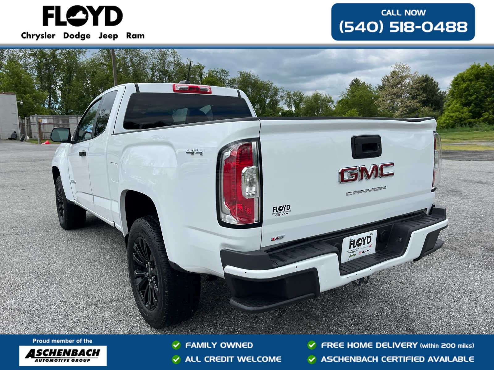 2022 GMC Canyon 4WD Extended Cab Elevation Standard