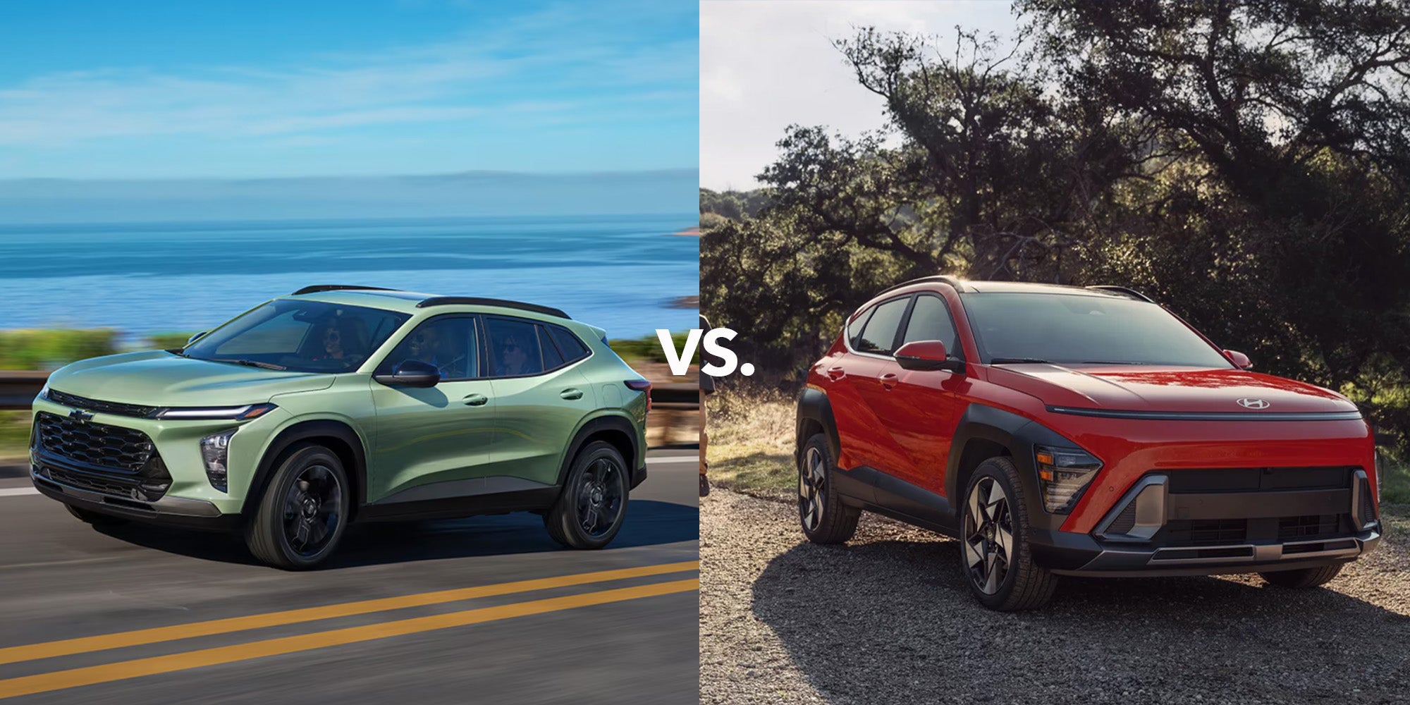 Chevrolet Trax vs. Hyundai Kona
