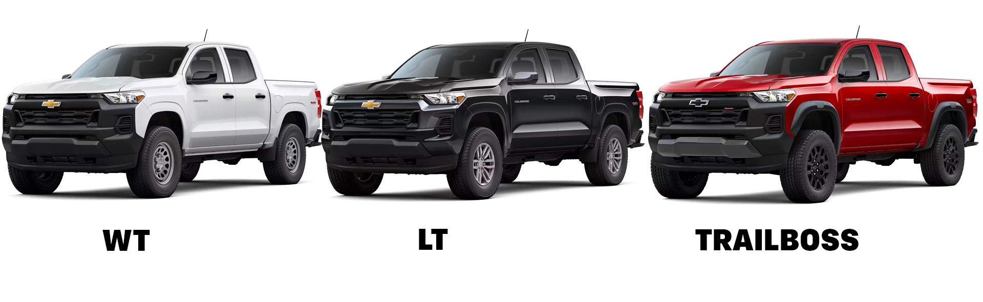 2025 Chevrolet Colorado Trim Levels