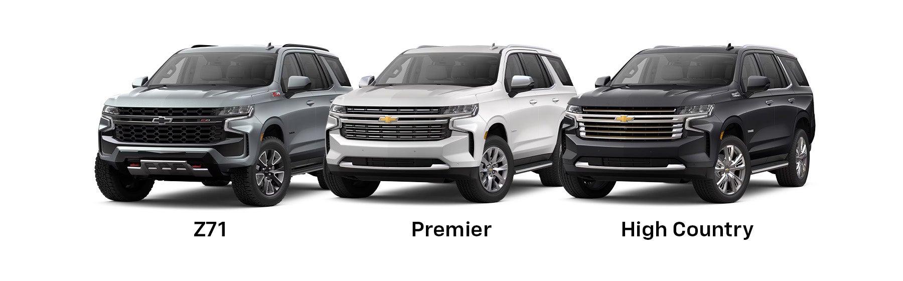 2025 Chevrolet Tahoe Trim Levels